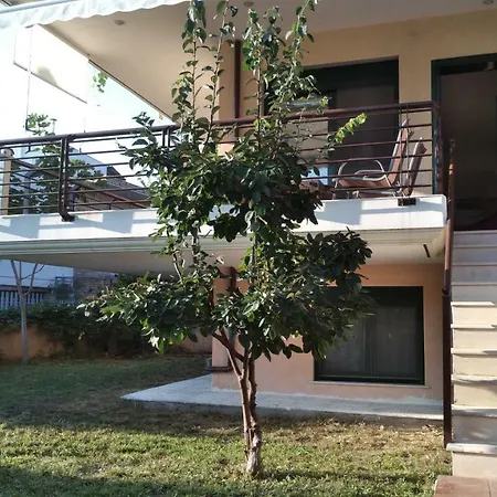 Garden Maisonnette 2-Bedrooms Sleeps 6 Adults 200M From Sandy Beach Asprovalta Exterior photo